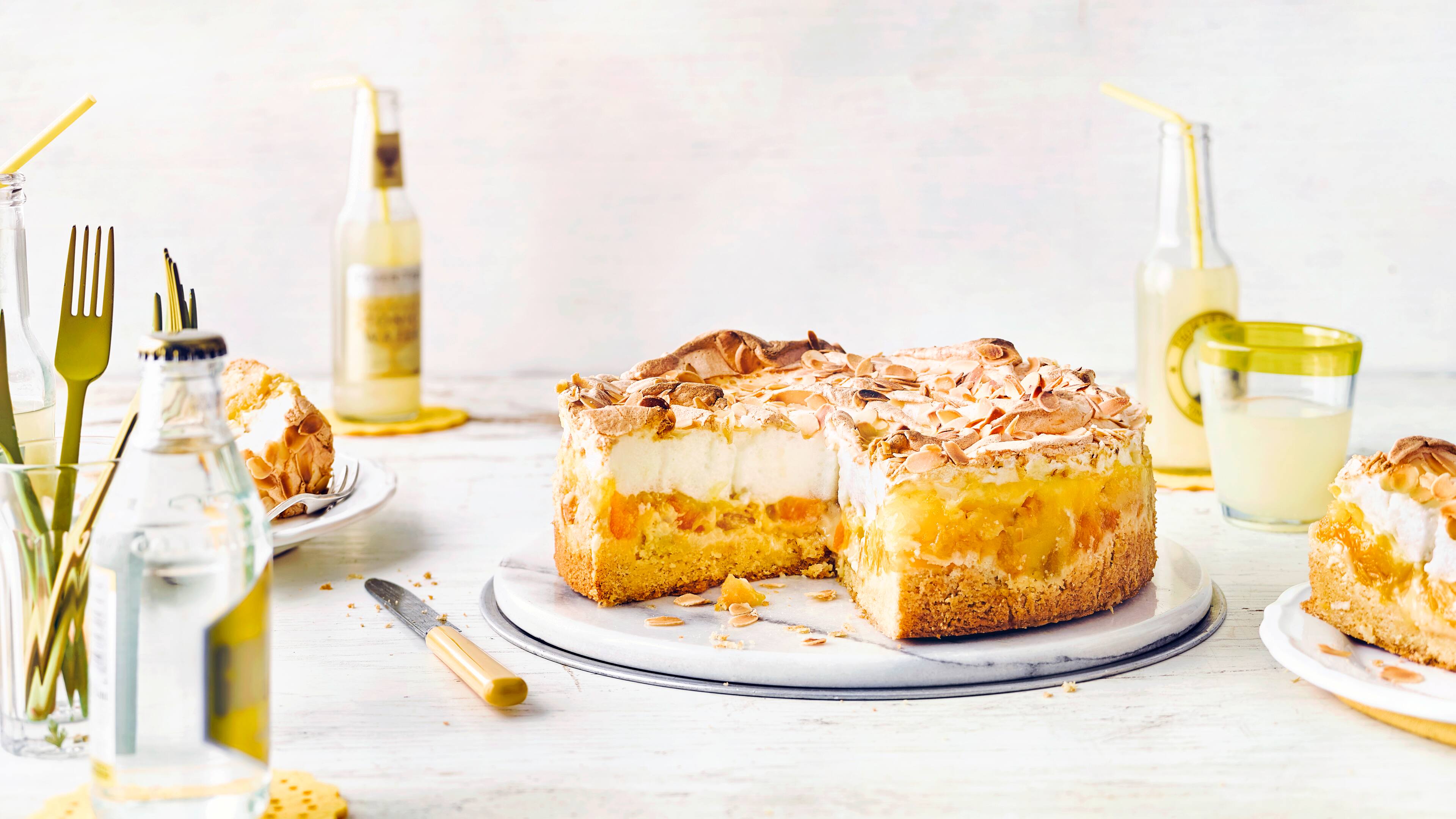 Pfirsichtorte