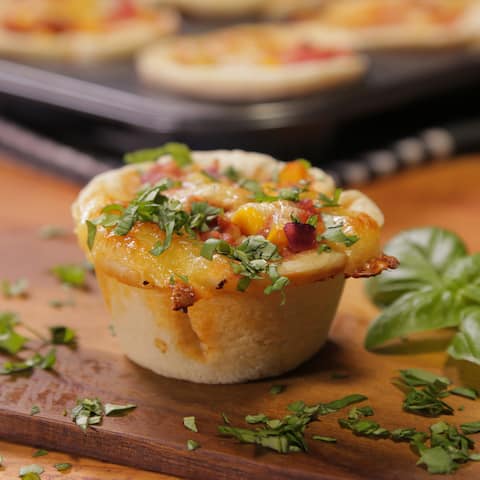 Pizza-Cupcake Rezept
