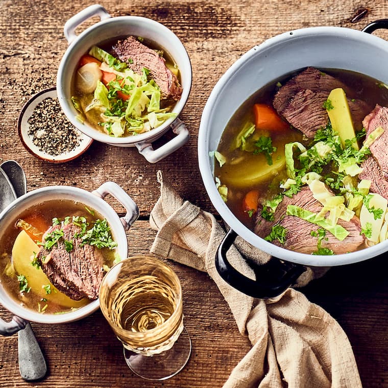 Pot-au-feu vom Rind