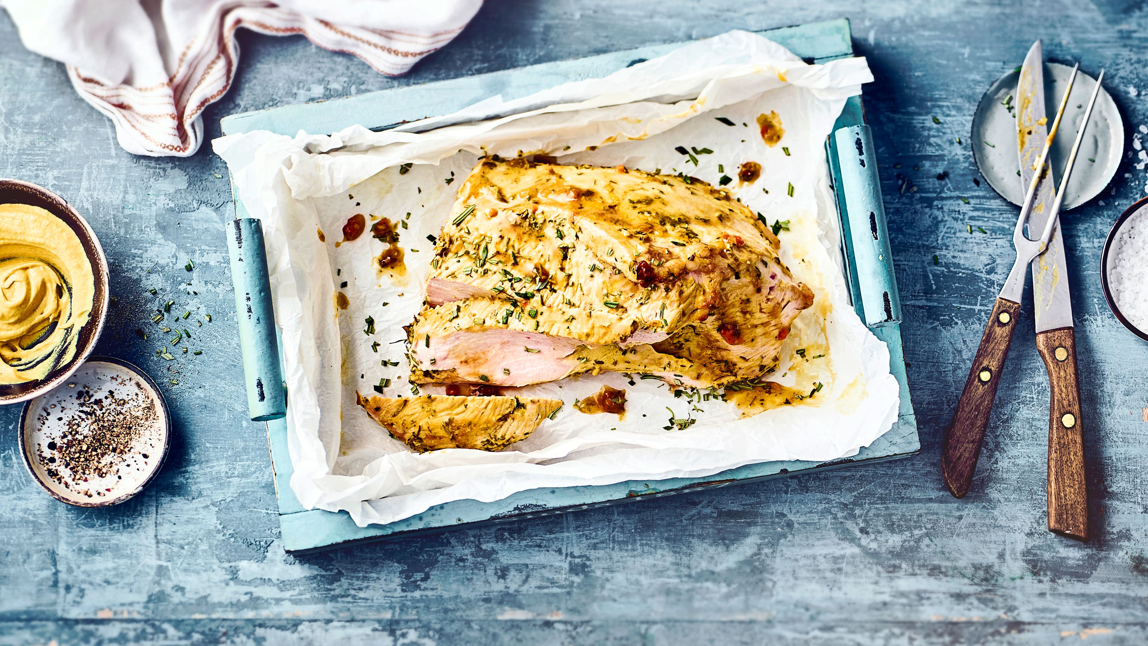 Putenbraten mit Kräutern - Rezept | EDEKA