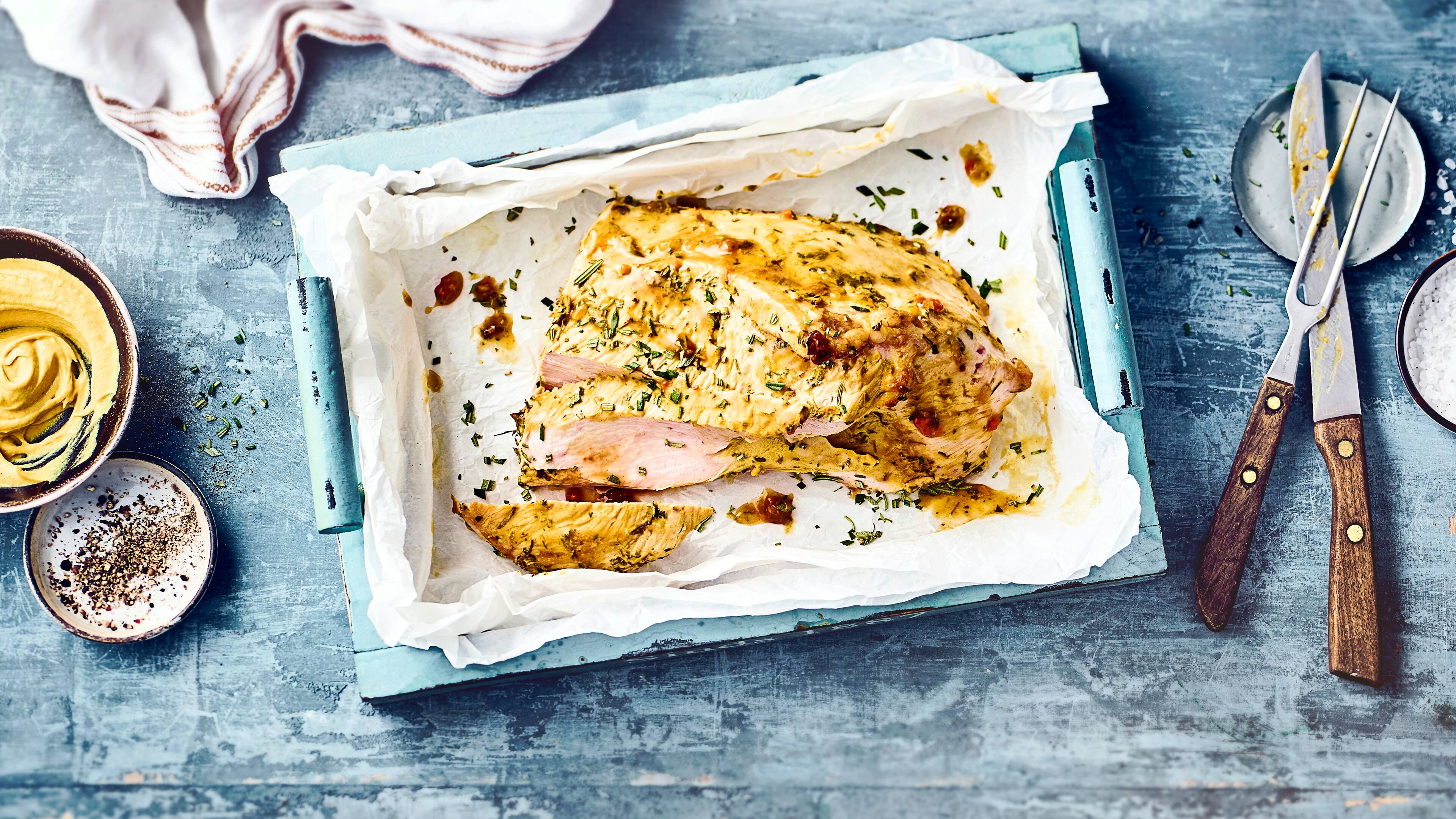 Putenbraten mit Kräutern - Rezept | EDEKA