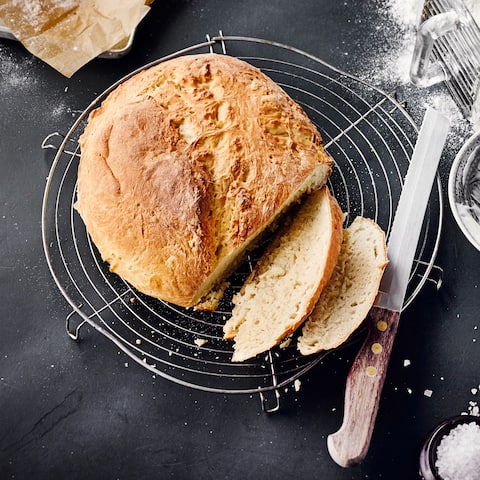 Frisches Quarkbrot aus Hefeteig selber backen