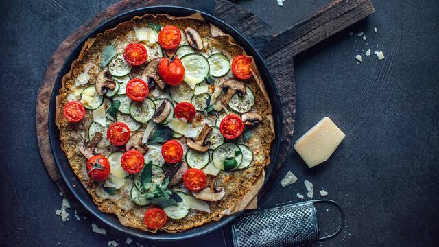 Quinoa-Pizza