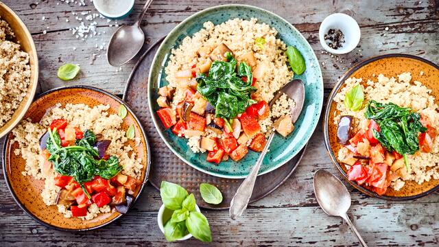 Quinoa-Ratatouille