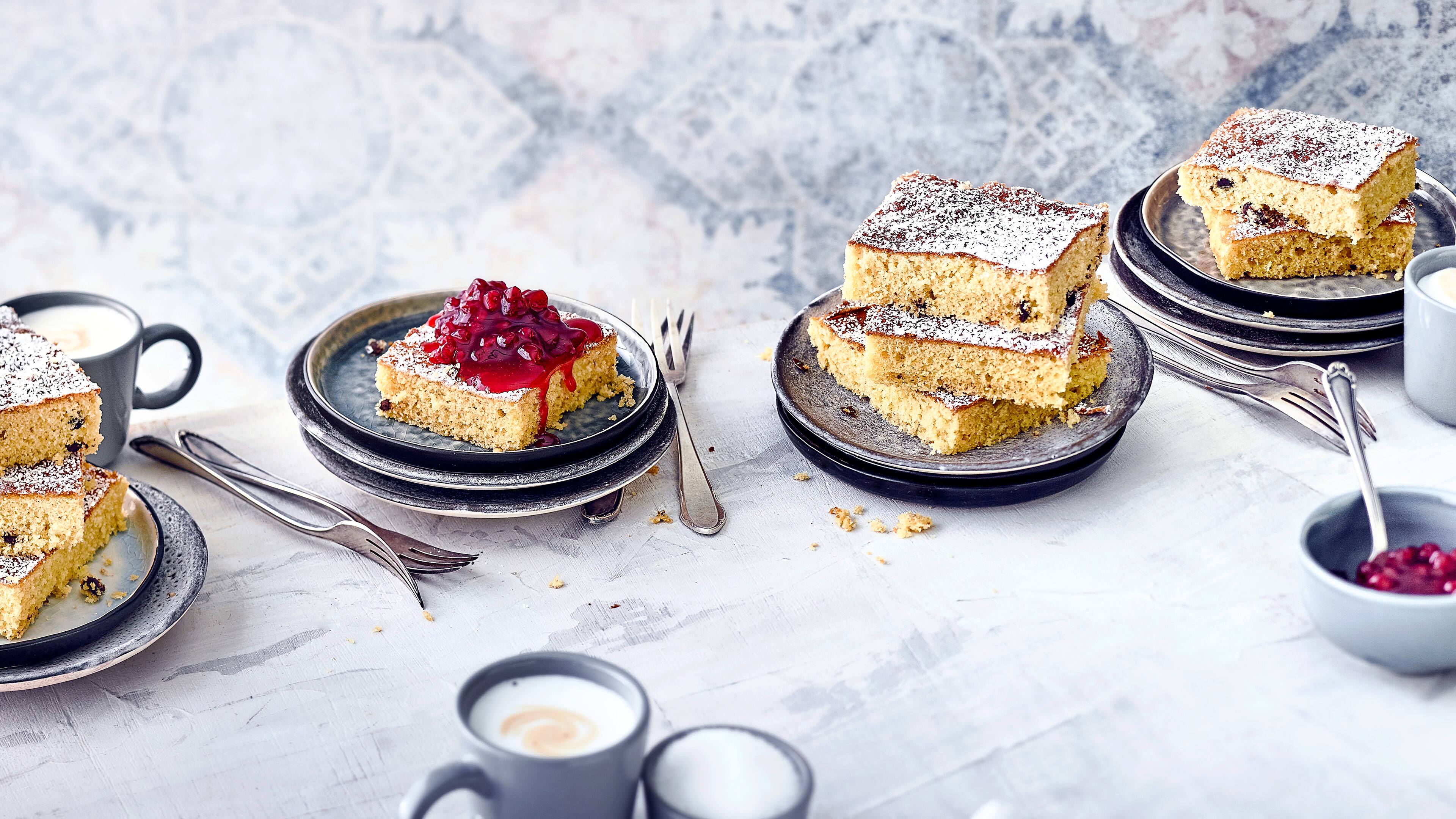 Quittenkuchen mit Kompott - Rezept | EDEKA