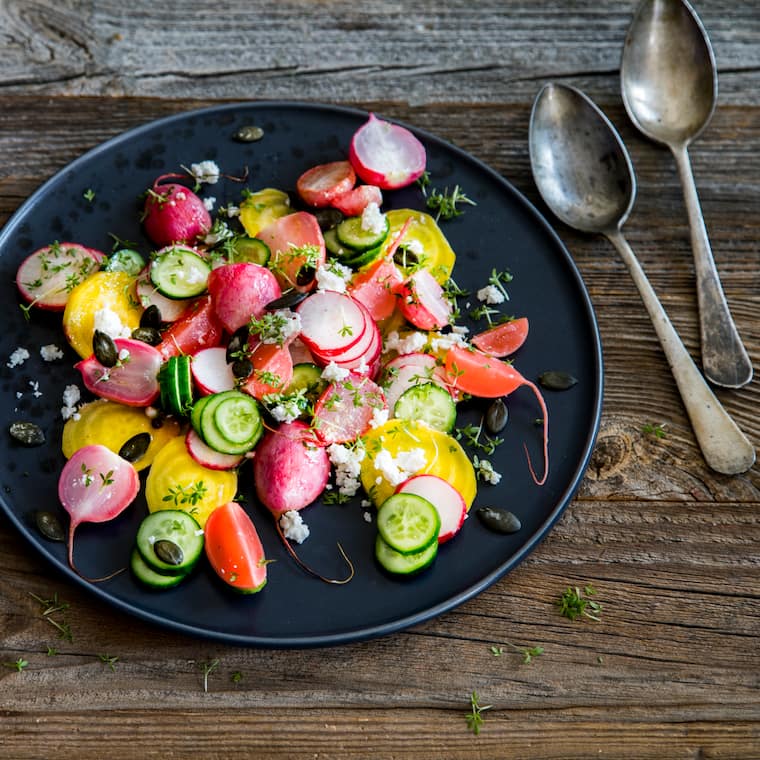 Radieschen-Salat