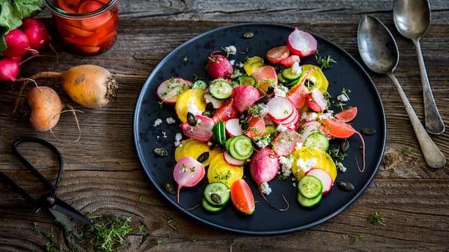 Radieschen-Salat