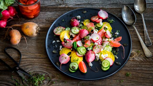 Radieschen-Salat