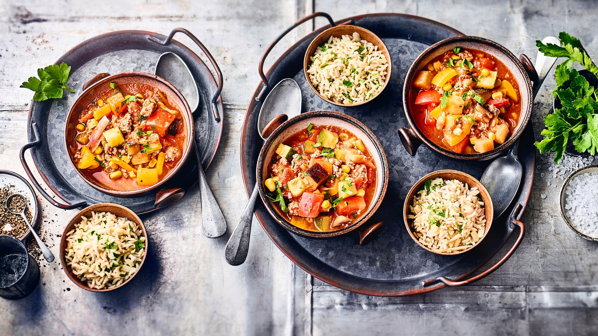 Ratatouille mit Hackfleisch