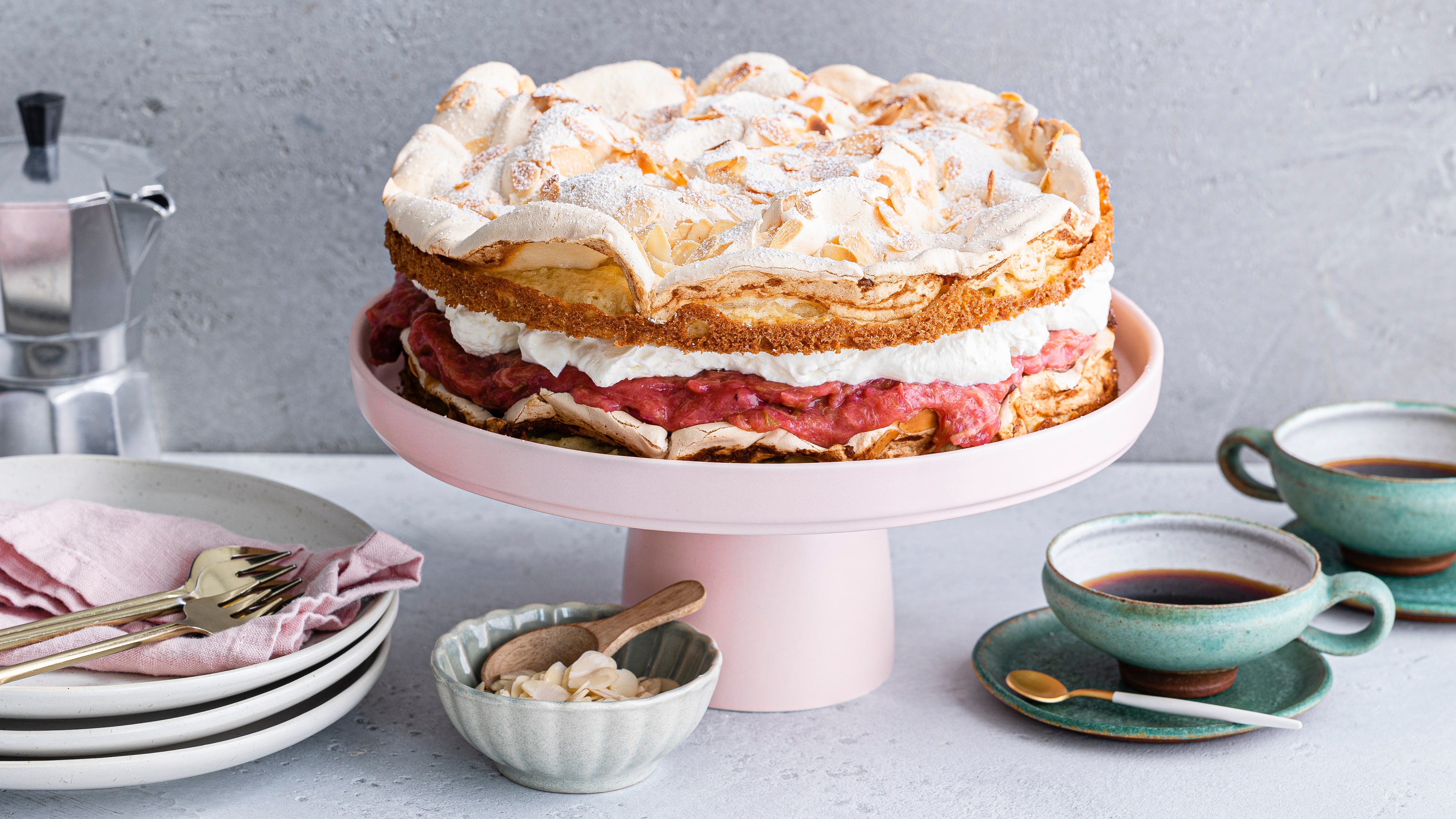 Rhabarber-Torte