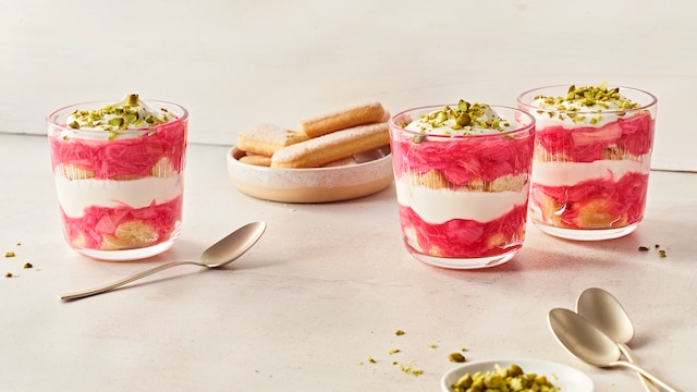 Rhabarber-Trifle