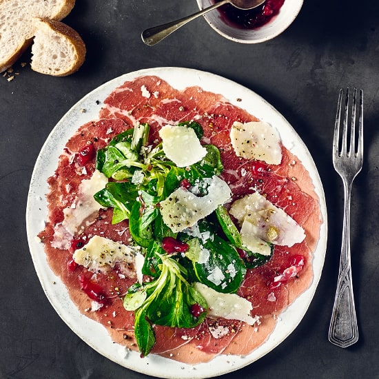 Carpaccio vom Rind