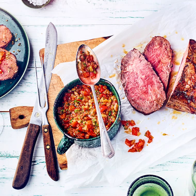 Rinderbraten mediterrane Art