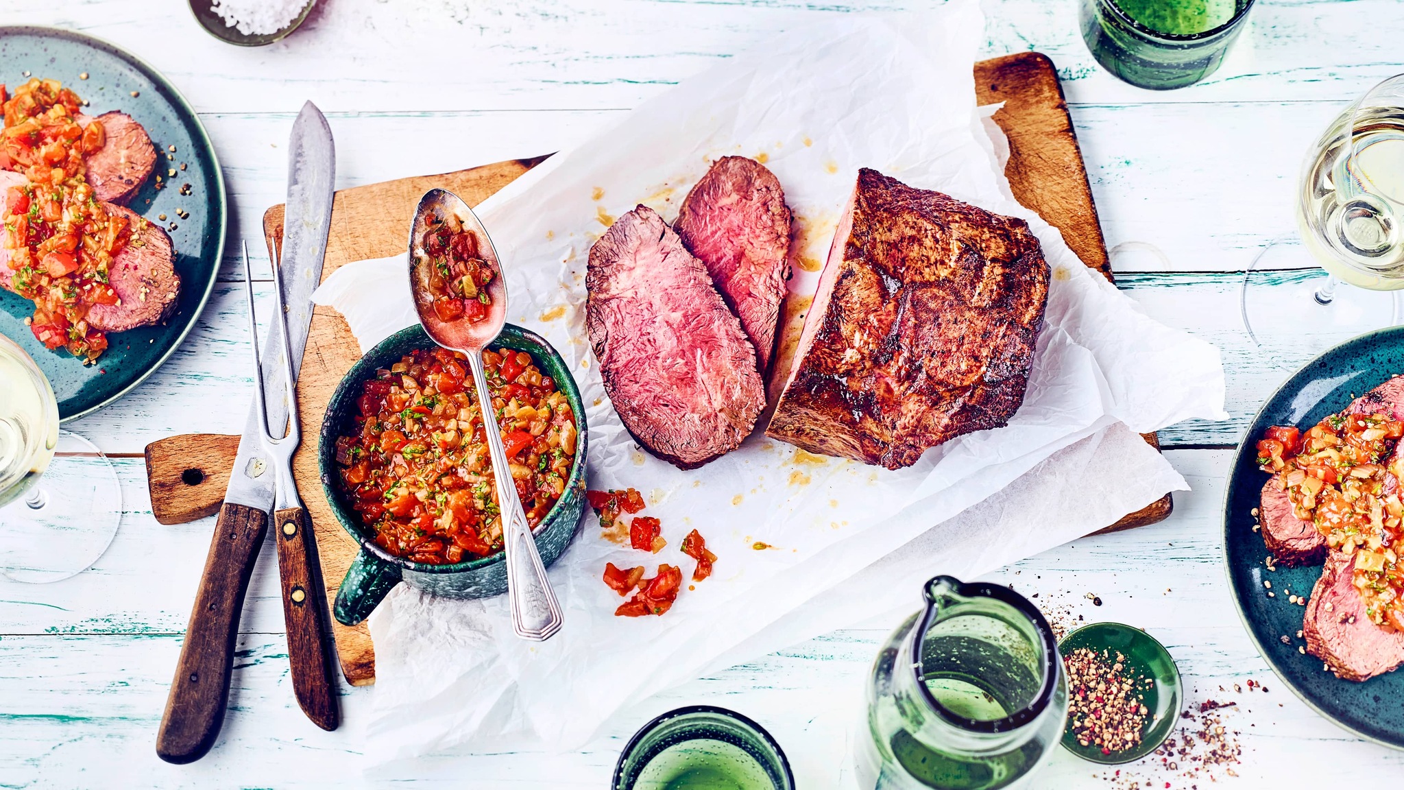 Rinderbraten mediterrane Art-image