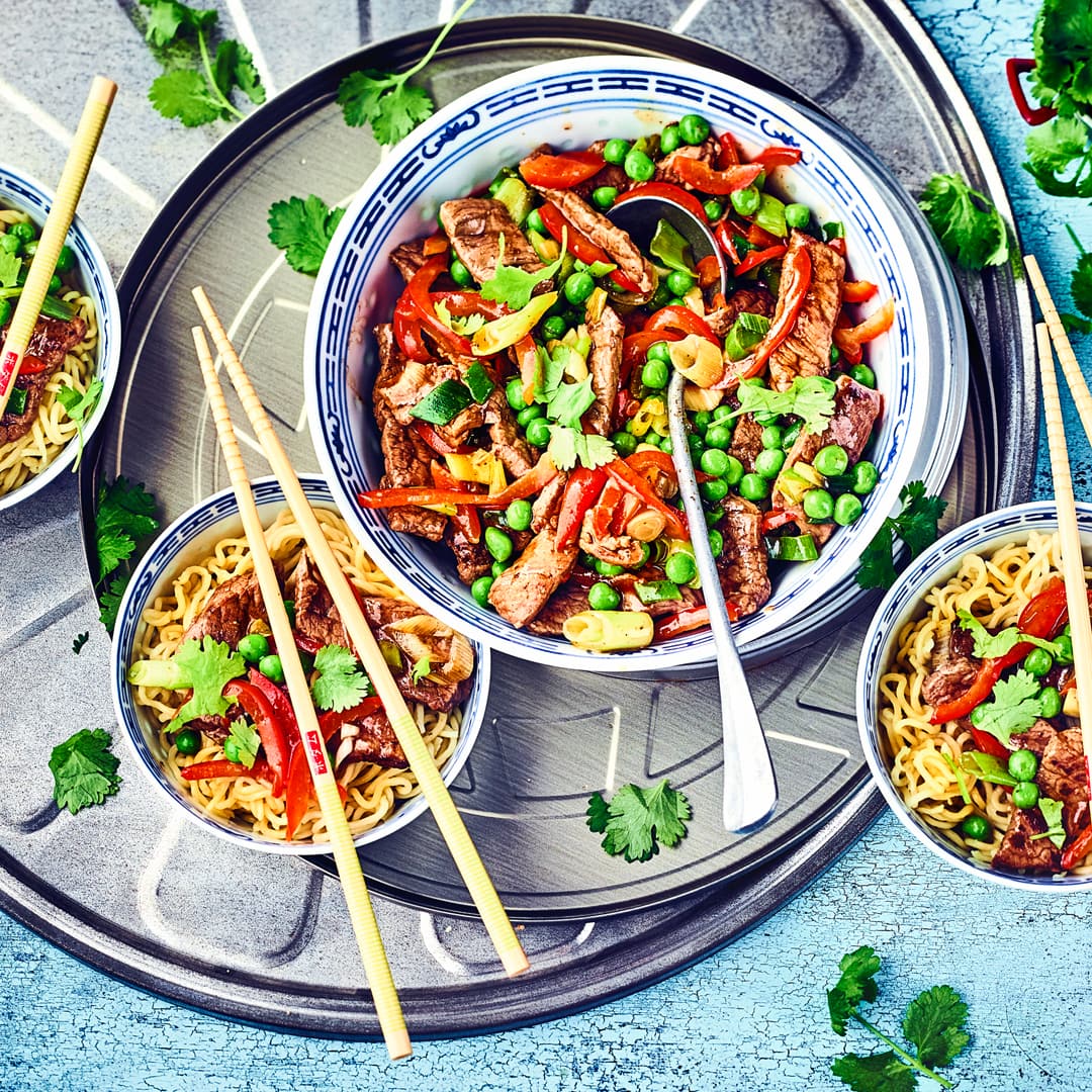 Rinderfilet in Kokossauce