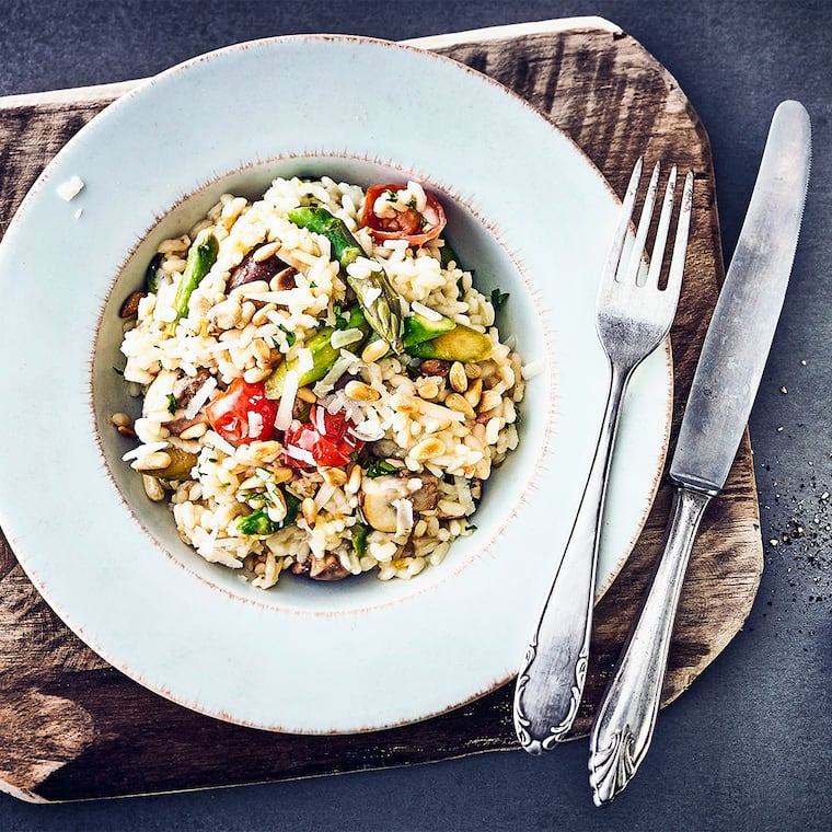 Risotto mit frischem Gemüse