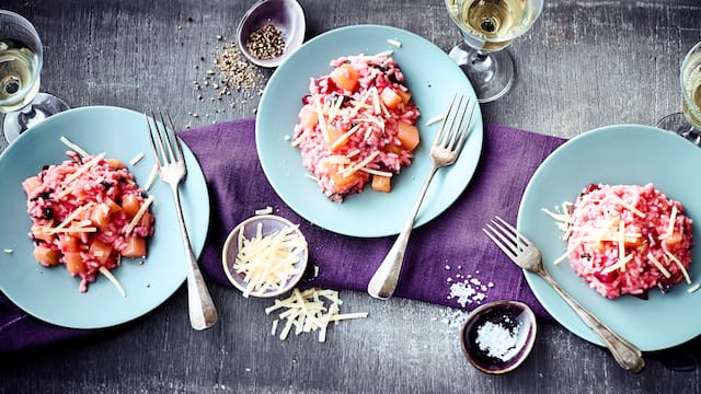 Risotto mit Rote Bete 