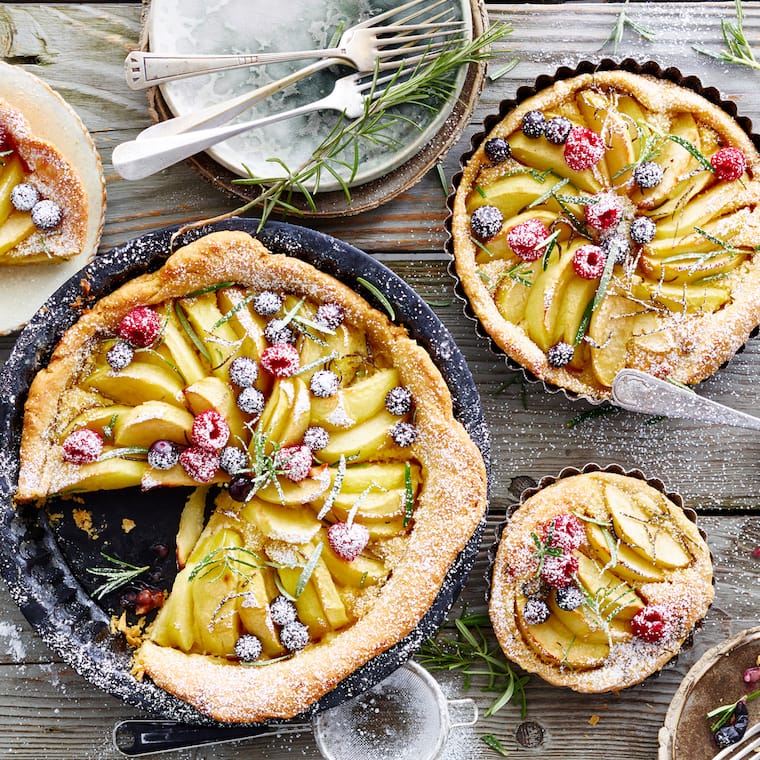 Rosmarin-Apfel-Tarte