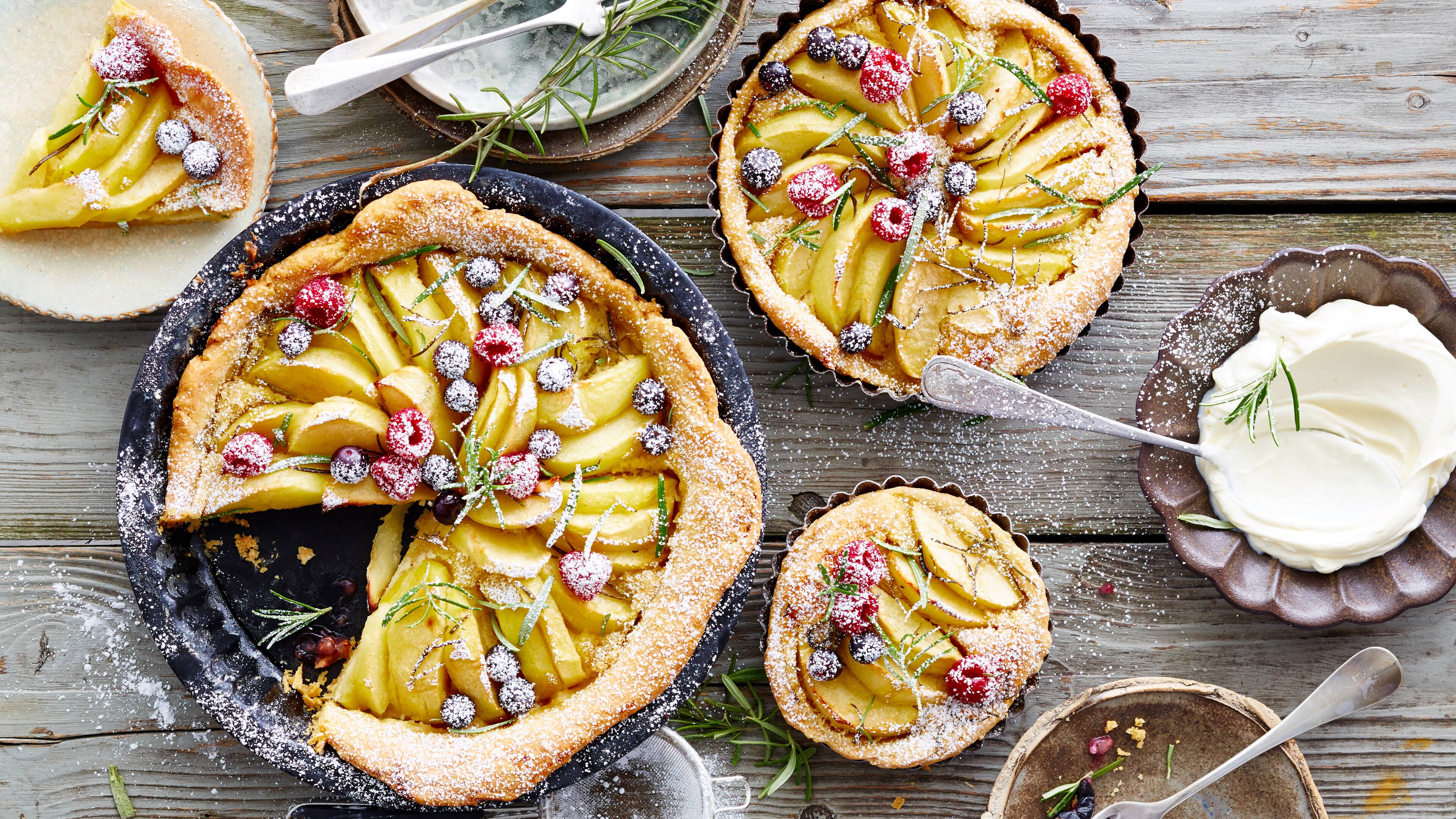 Rosmarin-Apfel-Tarte - Rezept | EDEKA