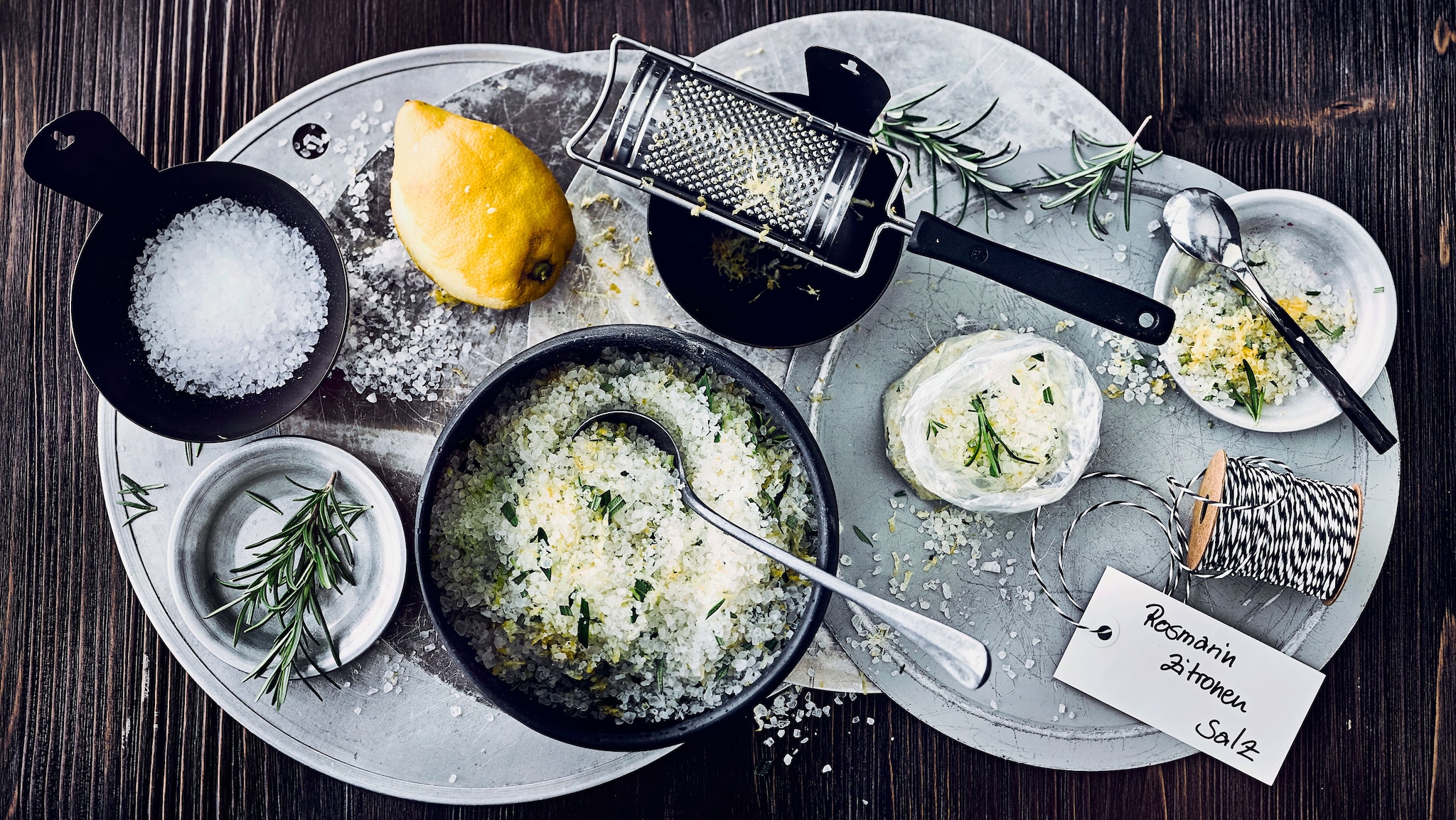 Rosmarin-Zitronen-Salz