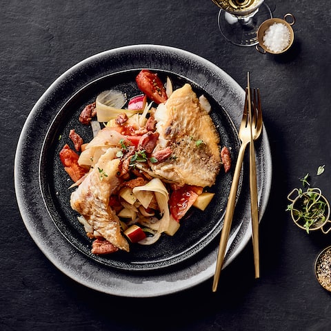 Rotbarsch mit Fenchel