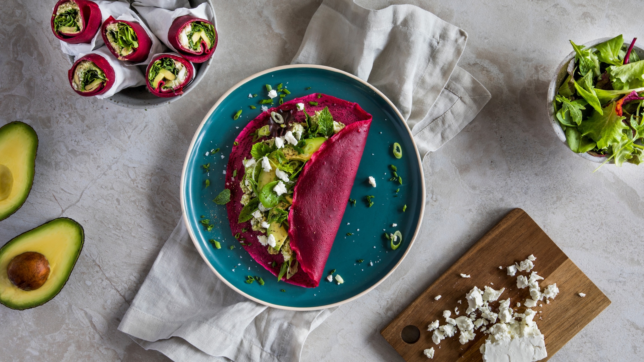 Rote Bete Wrap Rezept EDEKA