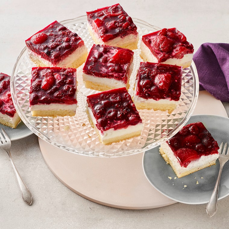 Rote-Grütze-Kuchen