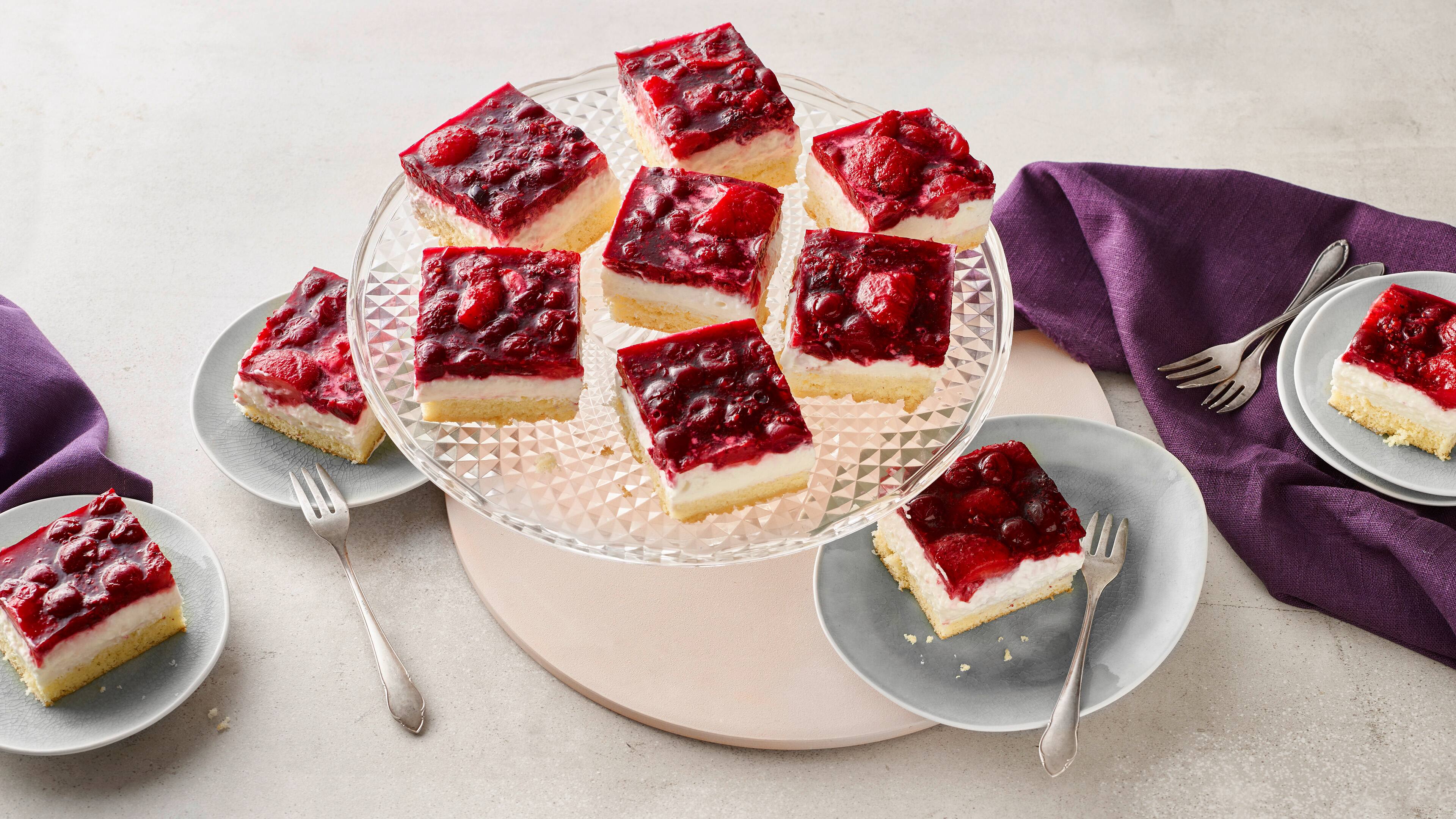 Rote-Grütze-Kuchen - Rezept | EDEKA