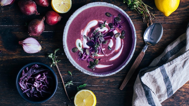 Rotkohlsuppe