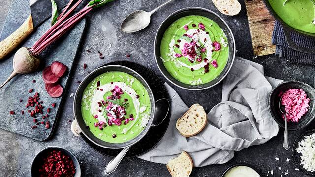 Rucola-Cremesuppe