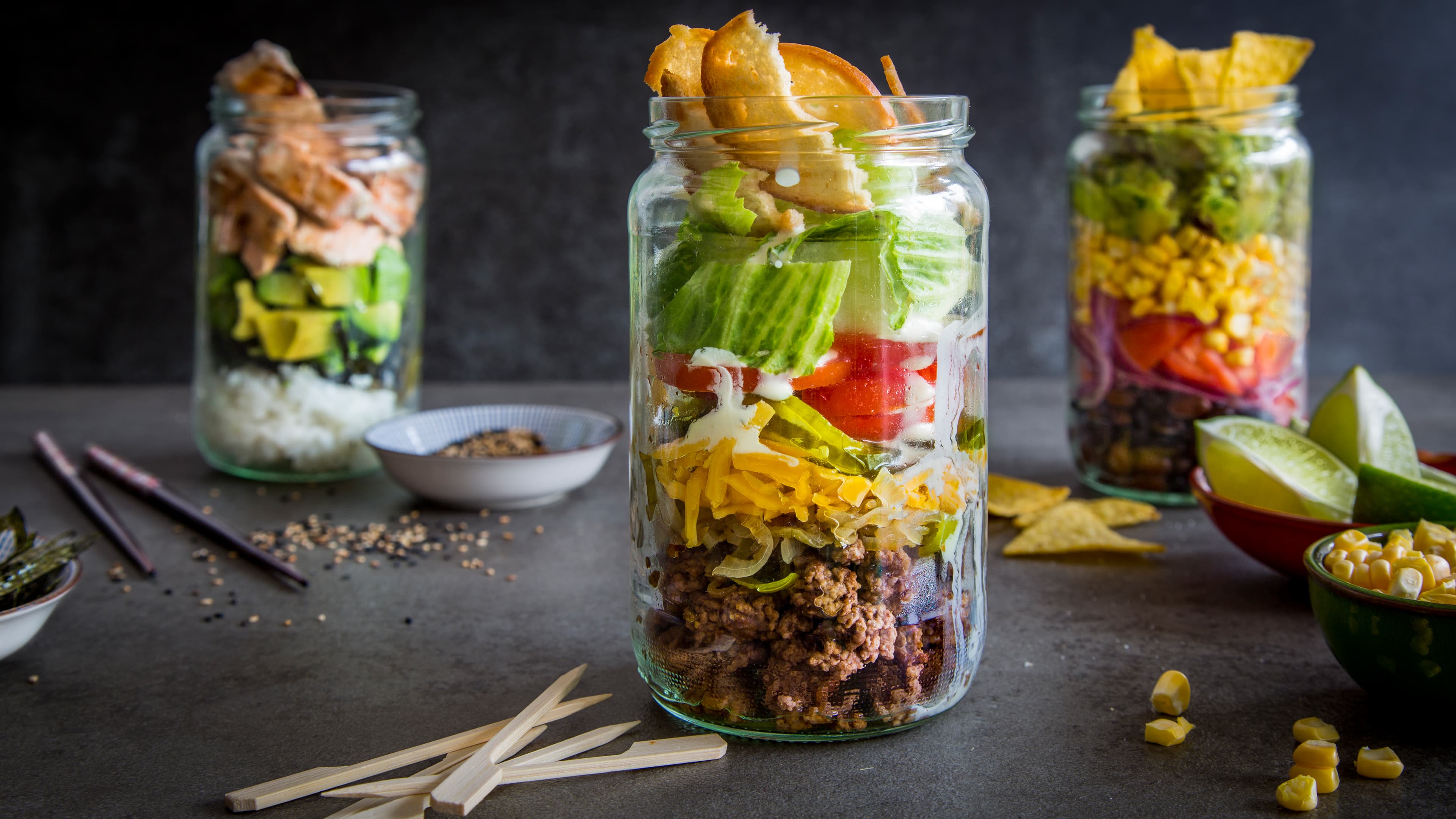 Salat im Glas - Rezept | EDEKA