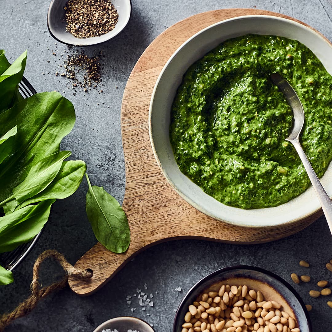 Sauerampfer Pesto — Rezepte Suchen