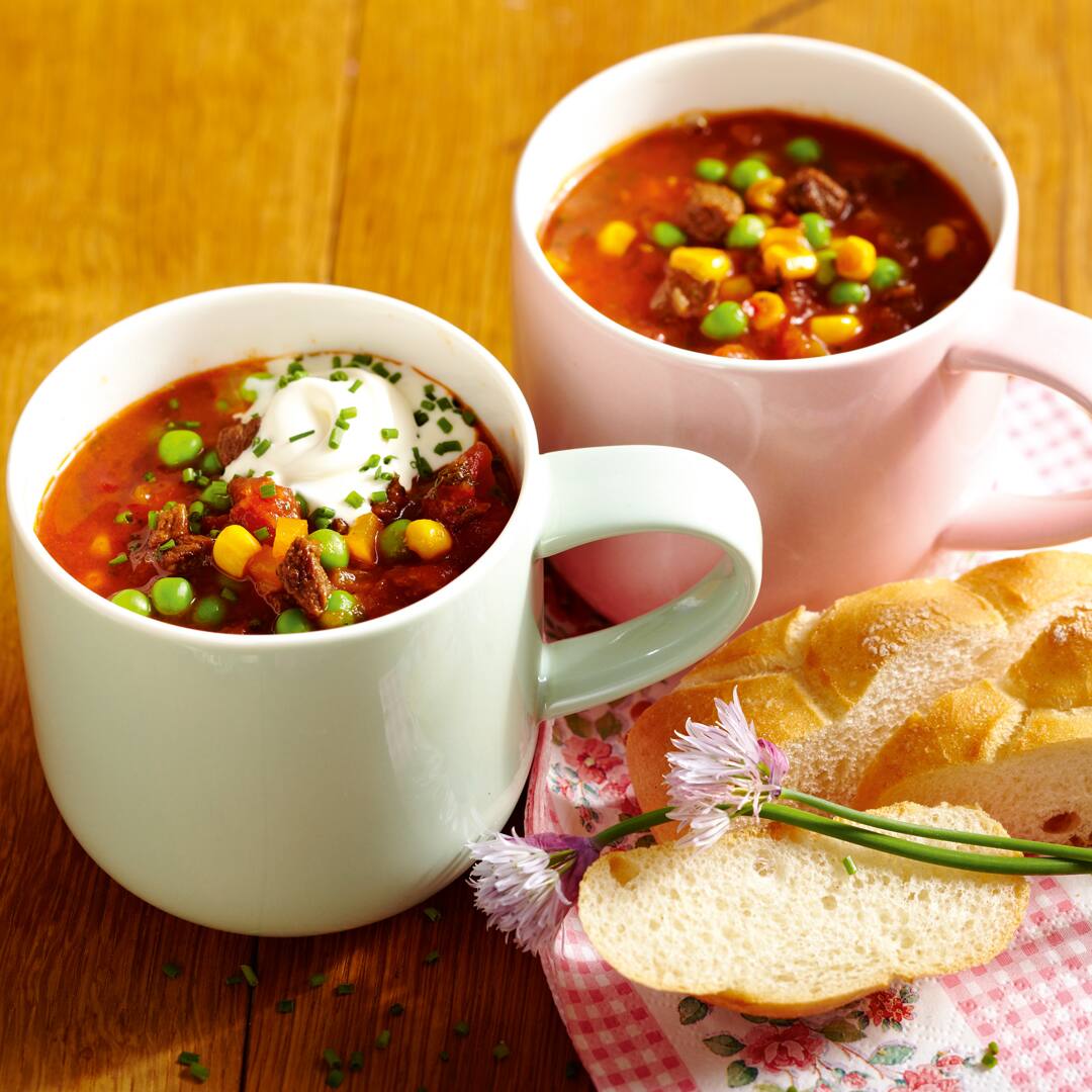 Scharfe Gulaschsuppe - Rezept | EDEKA