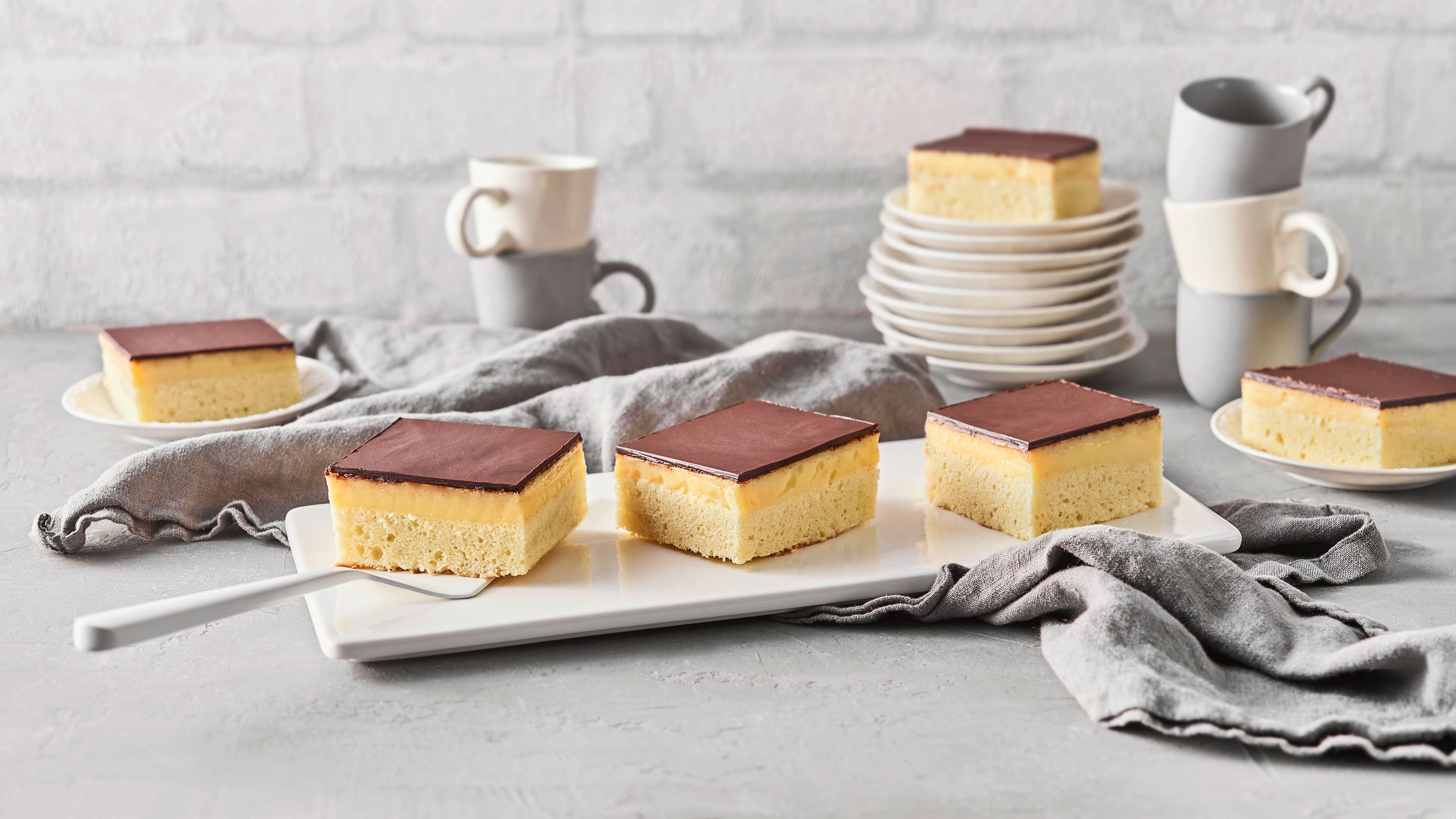Schoko-Pudding-Kuchen - Rezept | EDEKA