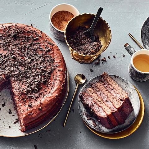 Backen Sie unsere Schokotorte 