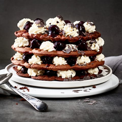 Schwarzwälder Waffeltorte