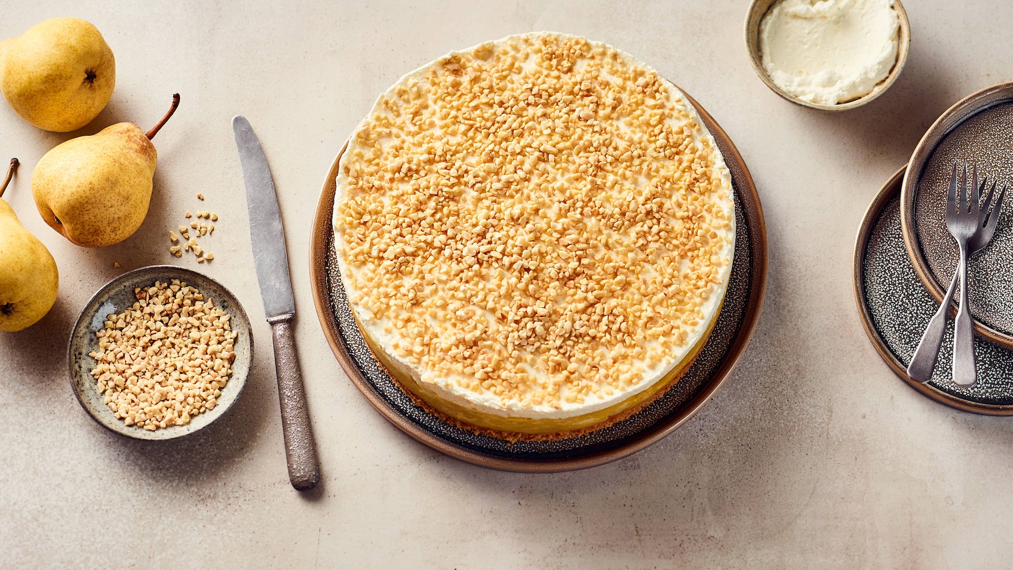 Schwedischer Birnenkuchen