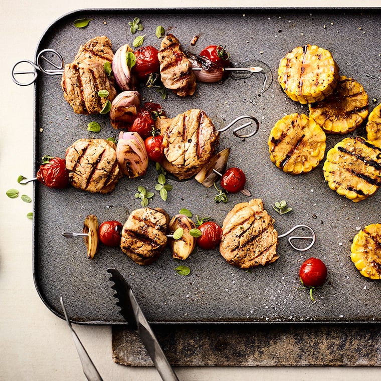 Schweinefilet-Grillspieße