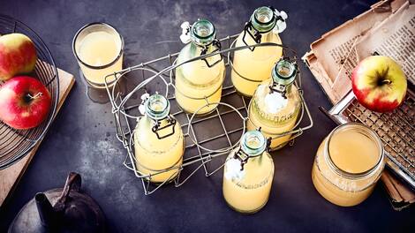 Bei der nächsten Apfelernte direkt ausprobieren und selbstgemachten Apfelsaft ganz einfach und schnell herstellen!