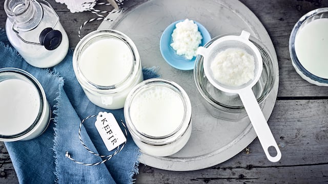 Selbstgemachter Kefir