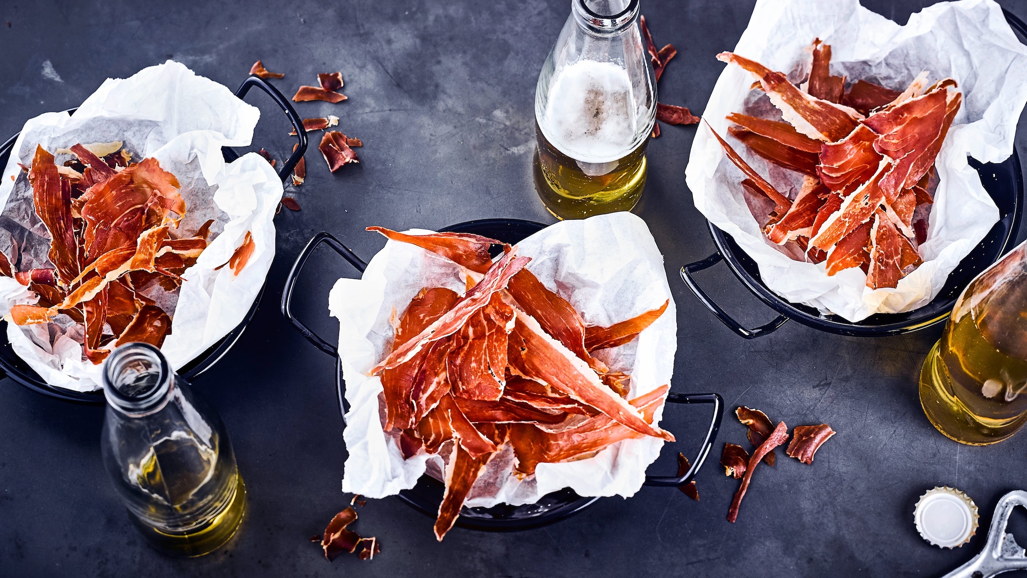 Serrano-Schinken-Chips