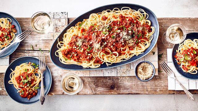 Spaghetti Tofubolognese