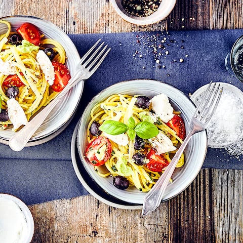 Spaghetti mit Avocadosauce