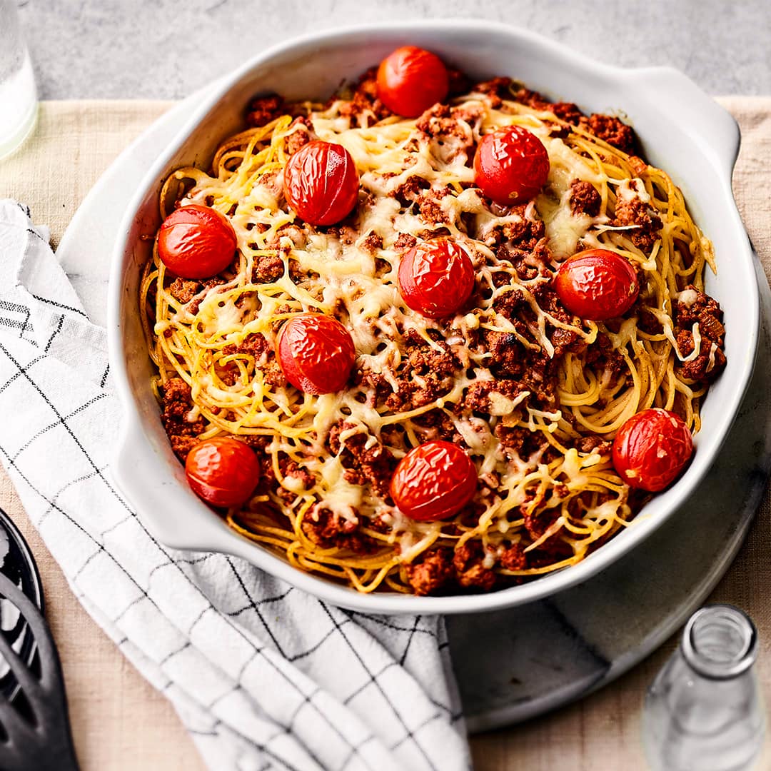 Spaghettiauflauf mediterran - Rezept | EDEKA