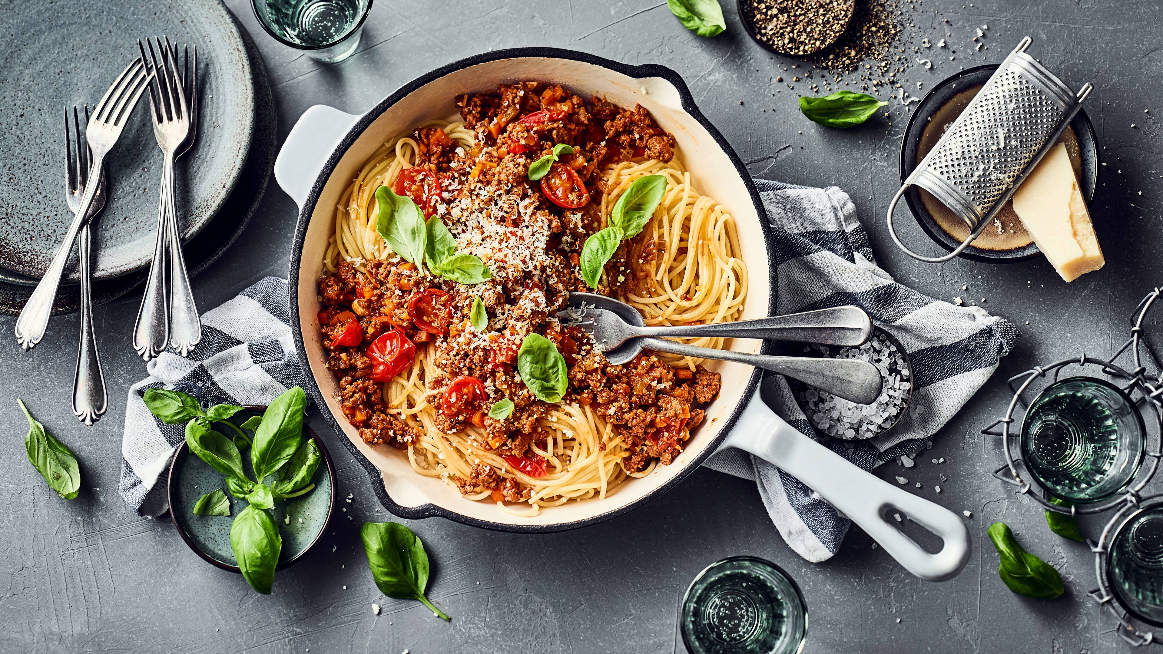 Spaghettipfanne mit Hack - Rezept | EDEKA