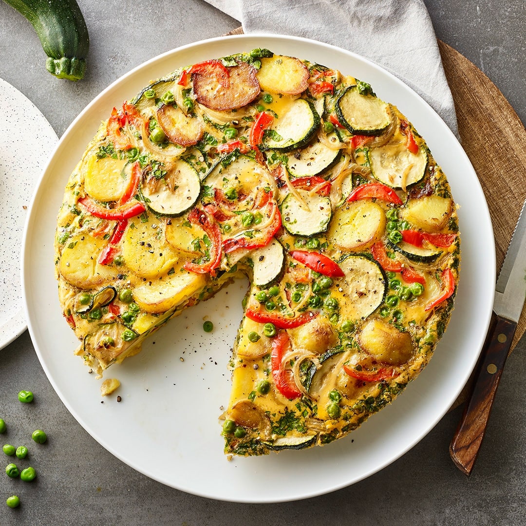 Spanische Tortilla mit Gemüse 