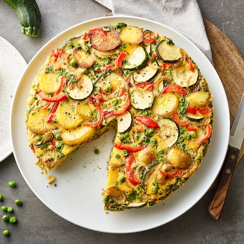 Spanische Tortilla mit Gemüse 