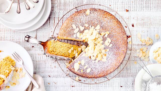 Spanischer Mandelkuchen