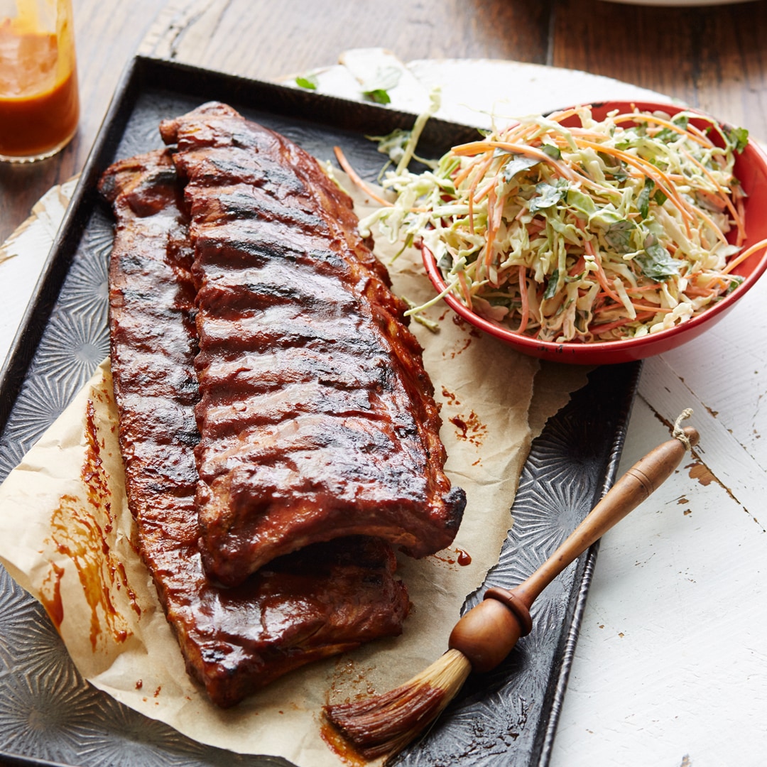 Spareribs im Smoker