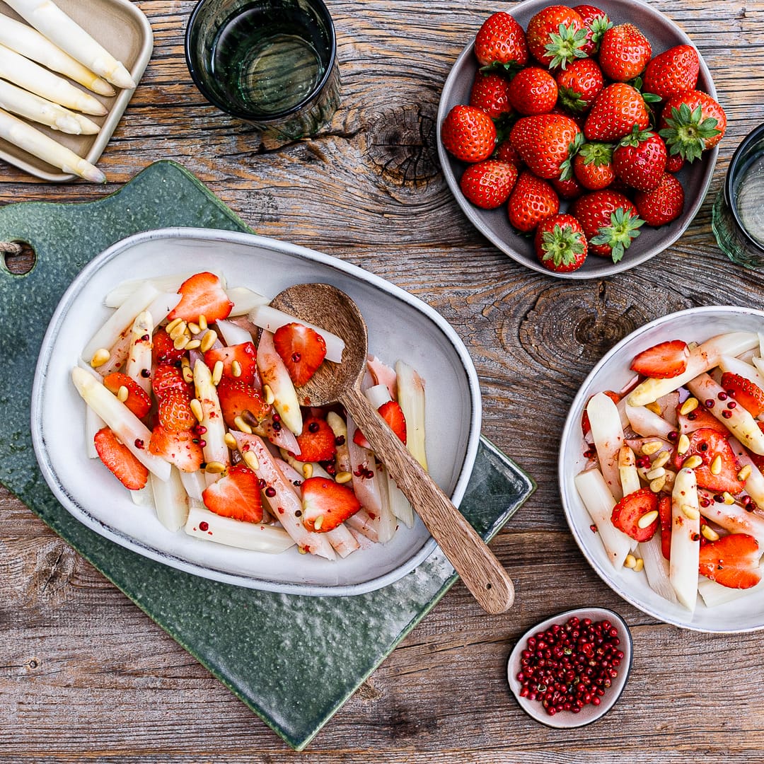 Erdbeersalat mit Balsamico - Rezept | EDEKA